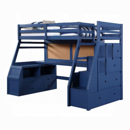 Jason II Twin Loft Bed W/Storage