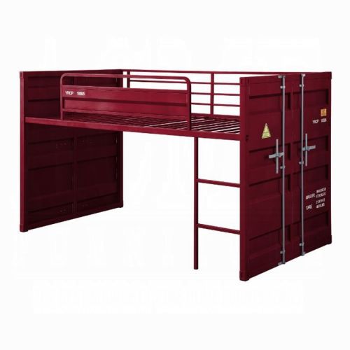 Cargo Twin Loft Bed W/Slide