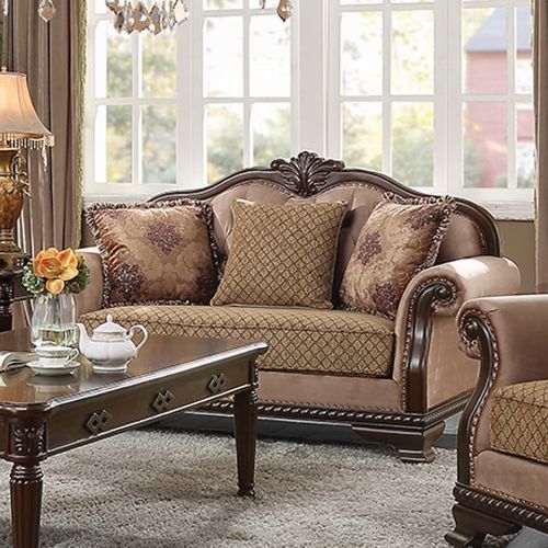 Chateau De Ville Loveseat W/3 Pillows(Same LV01589)