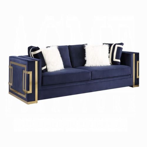 Virrux Sofa W/6 Pillows