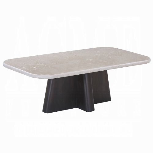 Jacory Coffee Table w/Bottocino Marble Top