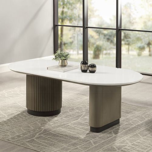 Clayten Coffee Table w/Engineered Top