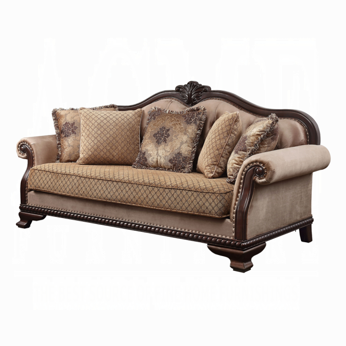 Chateau De Ville Sofa W/5 Pillows (Same LV01588)