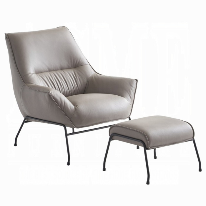 Jabel Accent Chair & Ottoman