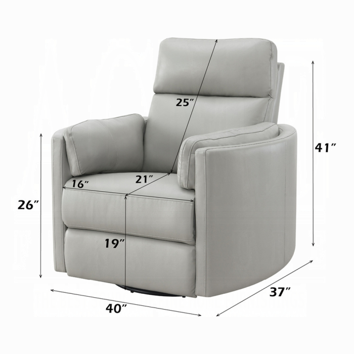 Sagen Recliner W/Swivel & Glider