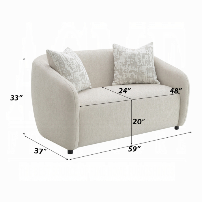 Etienne Loveseat w/2 Pillows