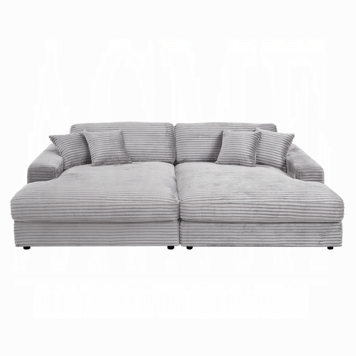 Hilde Sectional Sofa w/4 Pillows