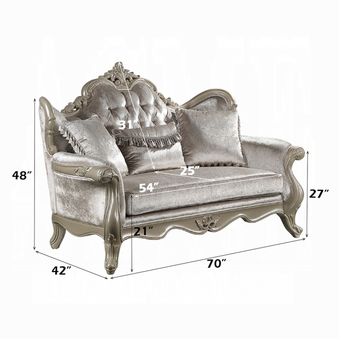 Libertee Loveseat w/3 Pillows