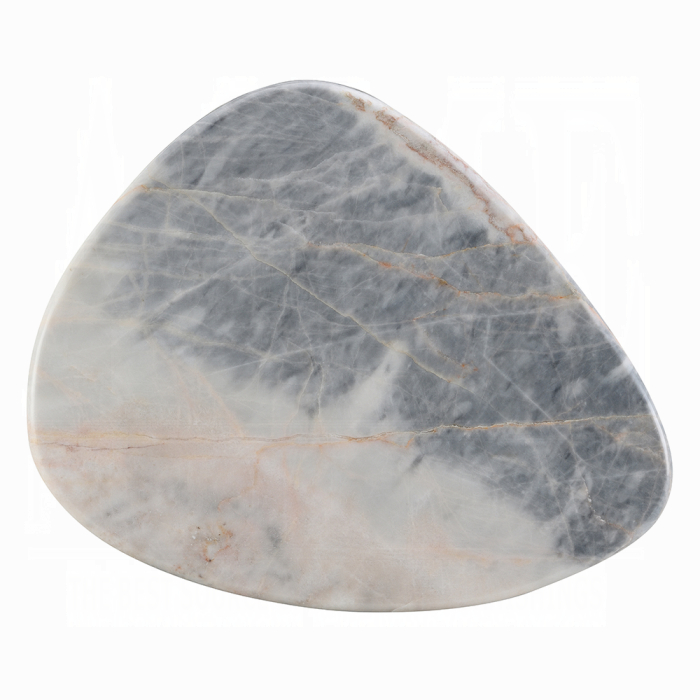 Hanale End Table w/Natural Marble