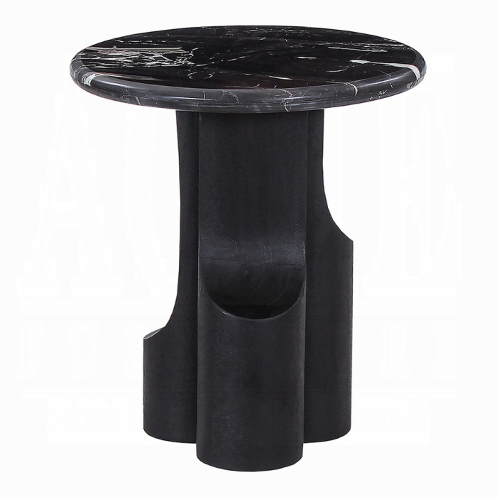 Kinton End Table w/Natural Marble Top
