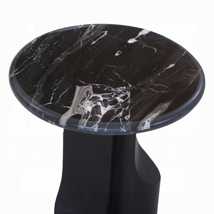 Kinton End Table w/Natural Marble Top